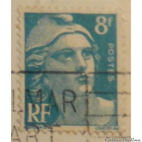 Marianne De Gandon F Bleu Clair De Stamps Europe