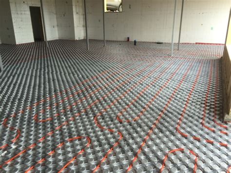 Ampex Hydronic Radiant Floor Heating Pex Panels Amvic