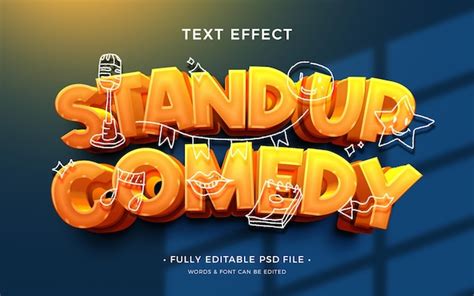 Comedy Font PSD, High Quality Free PSD Templates for Download