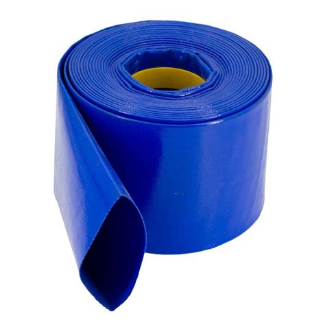 Ah Lf Blue F X Uid Blue Pvc Lay Flat Hose Austin Hose