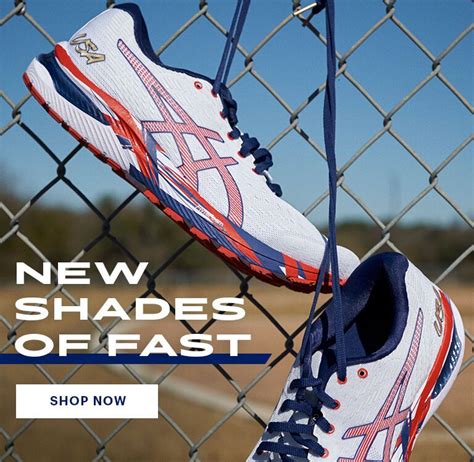 Two Tennis Shoes Hanging On A Fence With The Words New Shades Of Fast