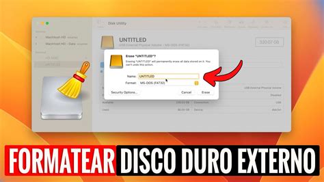 Guía paso a paso Cómo formatear un disco externo en Mac de manera