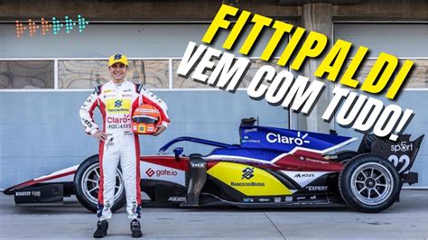 Enzo Fittipaldi Revela Carro E Patrocinadores Para A Formula