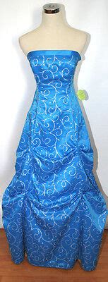 Nwt Hailey Logan Turquoise Prom Evening Gown Ebay