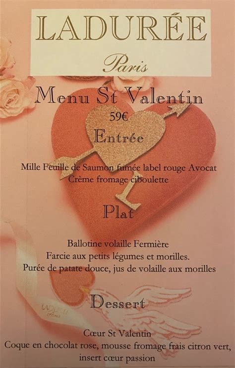 Des Menus De Saint Valentin Pour C L Brer Lamour Tous Les Go Ts