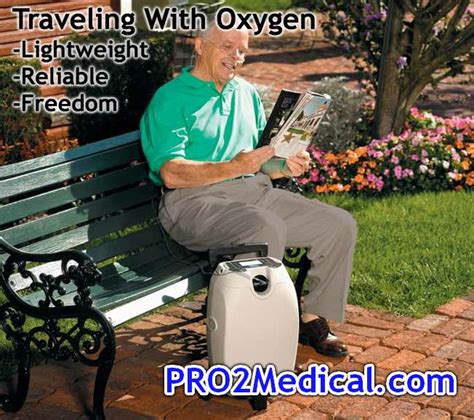 Portable travel oxygen can be used on airplane, cruise ship, or anywhere you want to go ...