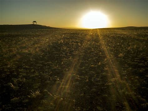 Gobi Desert Mongolia Sunset At Three Camel Lodge Flickr