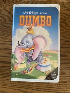 Walt Disneys Classic Dumbo Vhs The Classics Black Diamond Classic