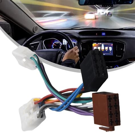 Car ISO Radio Stereo Wiring Harness Cable Adapter Connector Plug for ...