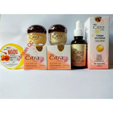 Jual Paket In Citra Gold Pearly White Uv Shopee Indonesia