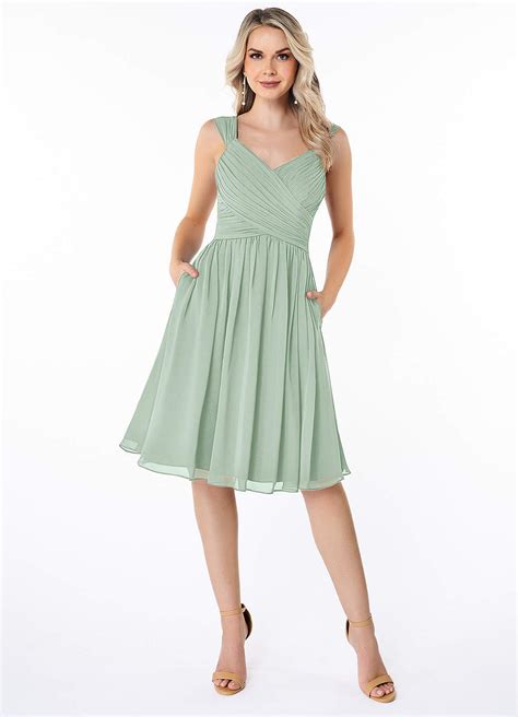 Azazie Angie Agave Bridesmaid Dresses Azazie Ca