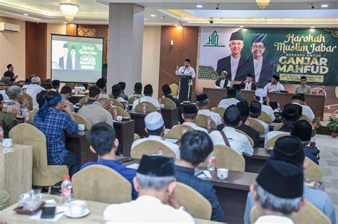 Ulama Dan Kiai Di Tasikmalaya Berkomitmen Menangkan Ganjar Mahfud Pada 2024