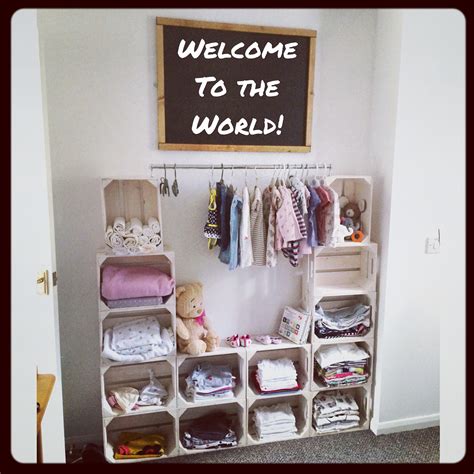 Our Babys Wardrobe Is Ready Designed By Me And Built By Her Dad