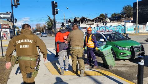 Por diversos delitos Carabineros detuvo a 9 personas en las últimas