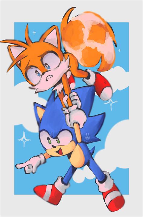 Sonic And Tails FanArt by H4rRu on DeviantArt