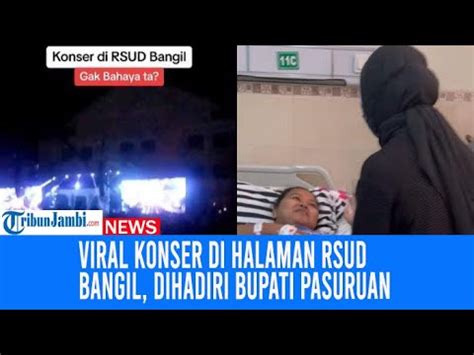 Viral Konser Di Halaman RSUD Bangil Dihadiri Bupati Pasuruan Band