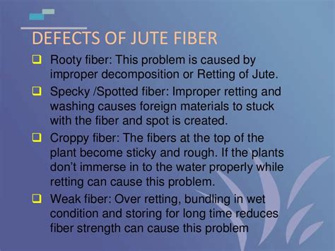 Jute fiber