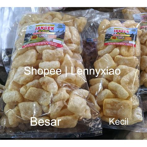 Jual Kerupuk Kulit Sapi Rambak Sapi Jangek Kecil Khas Minang Pontianak