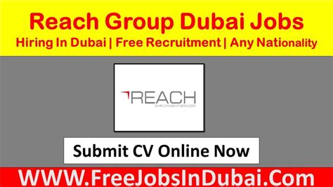 Reach Group Careers UAE Jobs Vacancies In UAE JobsInDubai