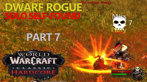 Let S Play World Of Warcraft Classic Hardcore Solo Self Found Rogue