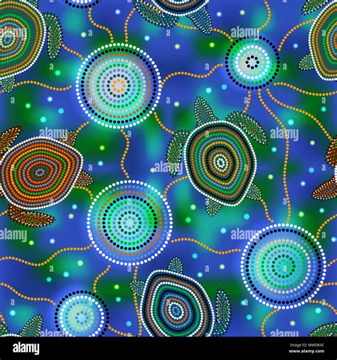 Aboriginal Art Waves