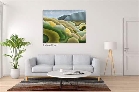 Boho Style Wall Decor Landscape Wall Art Mountain Wall Art Digital ...