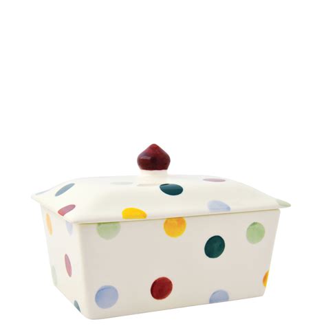 Emma Bridgewater Polka Dot Small Butter Dish Jarrolds Norwich