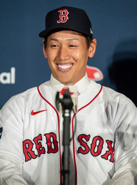 Red Sox Introduce New Outfielder Masataka Yoshida Who Wants To Become