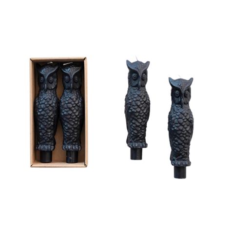 Owl Taper Candles The Loft By Lee Douglas Interiors