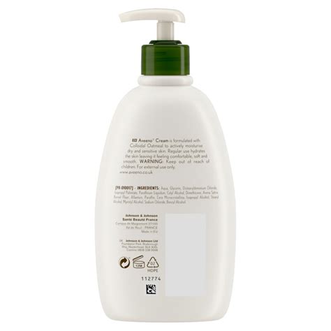 Buy Aveeno Cream 500ml Chemist Direct