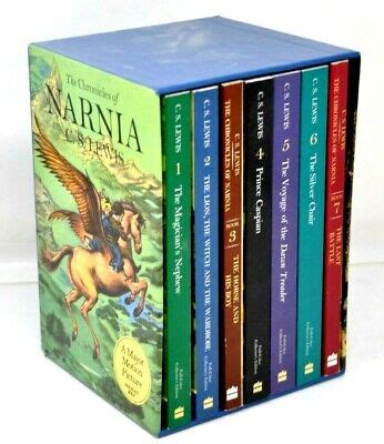 The Chronicles Of Narnia Box Set Full Color Collector S Edition Are