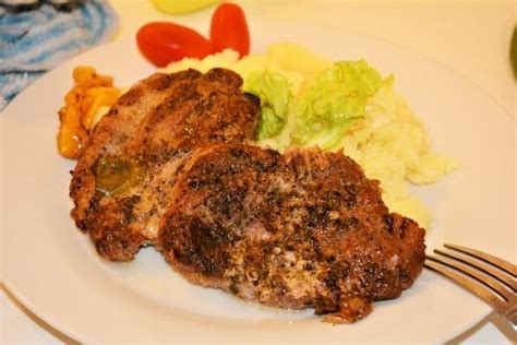 Easy Oven Baked Pork Steak Recipe Timea S Kitchen Recipe Pork Steak Recipe Oven Baked Pork