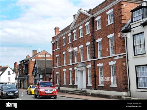 Shropshire Street Market Drayton, Shropshire, England, Uk Stock Photo ...