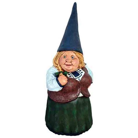 Life Size Fibreglass Resin Gnome Female Model - Hamac Trading ...