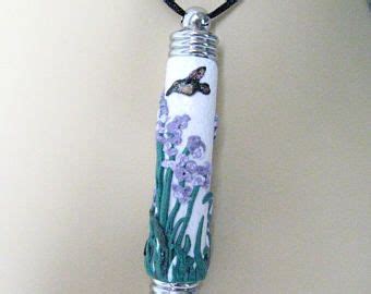 Secret Compartment Necklace Lavender Fields Cremation Urn Sewing