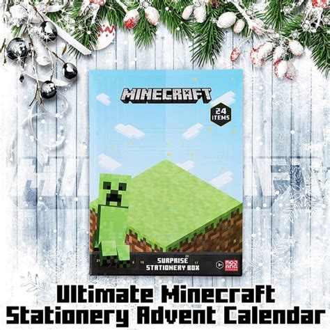 Minecraft Adventskalender Adventskalender Voor Schrijfwaren En