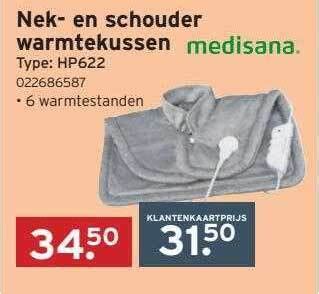 Nek En Schouder Warmtekussen Medisana Aanbieding Bij Heuts