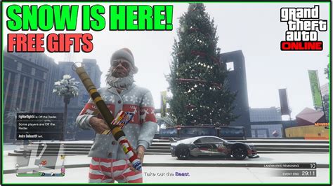 Gta Online New Snow Is Finally Here New Mask And More