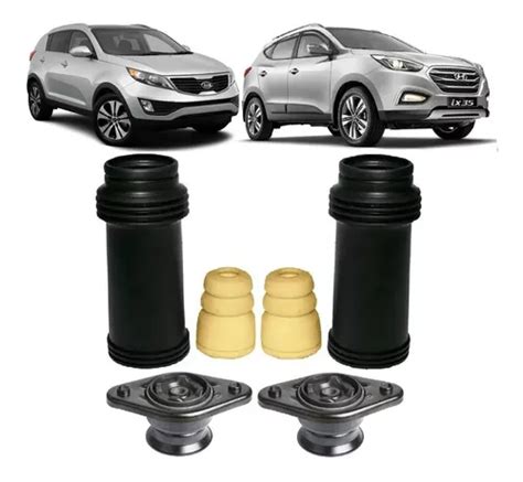 Par Coxim Do Amortecedor Traseiro Kia Sportage 2010 Até 2015