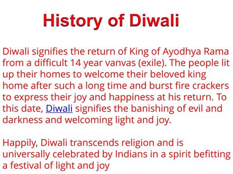 PPT - Diwali 2015 | Diwali Festival Date | History, Traditions and Celebrations of Diwali in ...