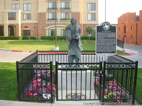 Quanah Parker Statue In Fort Worth Stockyards Photo Stoppingpoints