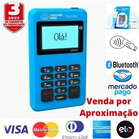 M Quina De Cart O Point Mini Nfc D Bt Brinde Promo O Mercadolivre