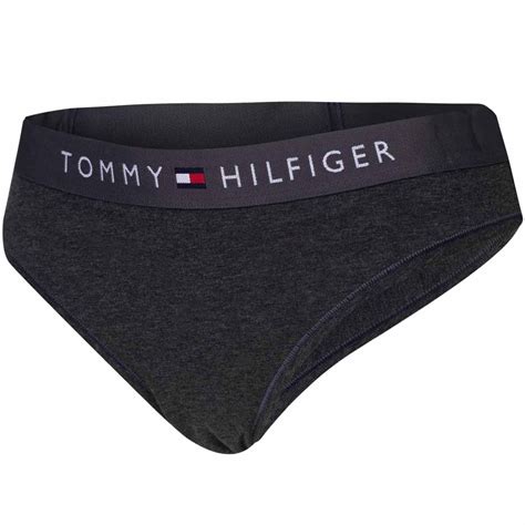 Tommy Hilfiger Bikini Damskie Majtki P Grafitowe R Xs Tommy Hilfiger