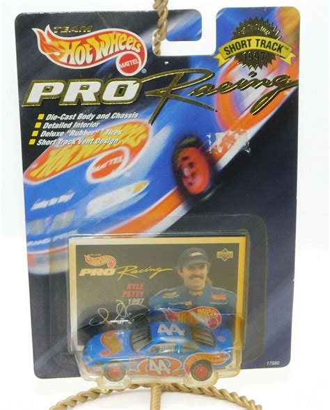 Hot Wheels Pro Racing Kyle Petty 44 New On The Card 1 64 Scale HotWheels Pontiac Hot Wheels