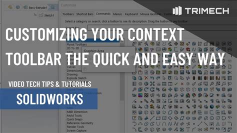 Customizing Your Context Toolbar The Quick And Easy Way Youtube