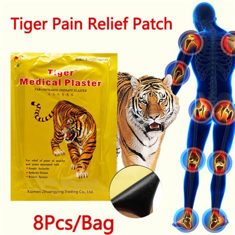 Tiger Balm Plaster Pain Relief Patches Muscle Herbal Patches For