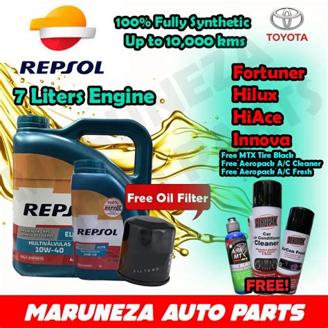 Repsol Multivalvulas W Synthetic L Toyota Lazada Ph