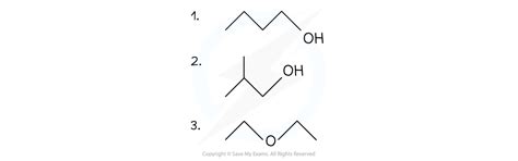 Representing Formulas Of Organic Compounds Sl Ib Chemistry Revision