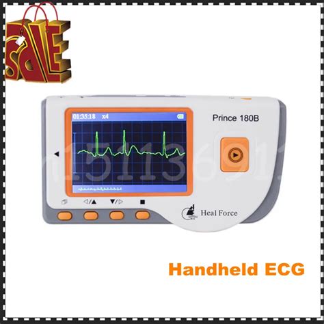 Free Shipping Heal Force Prince B Handheld Ecg Ekg Portable Monitor