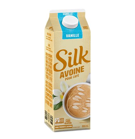 Notre Boisson D Avoine La Vanille Pour Caf Silk Canada